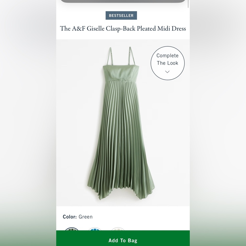 Abercrombie and Fitch Giselle Midi Dress